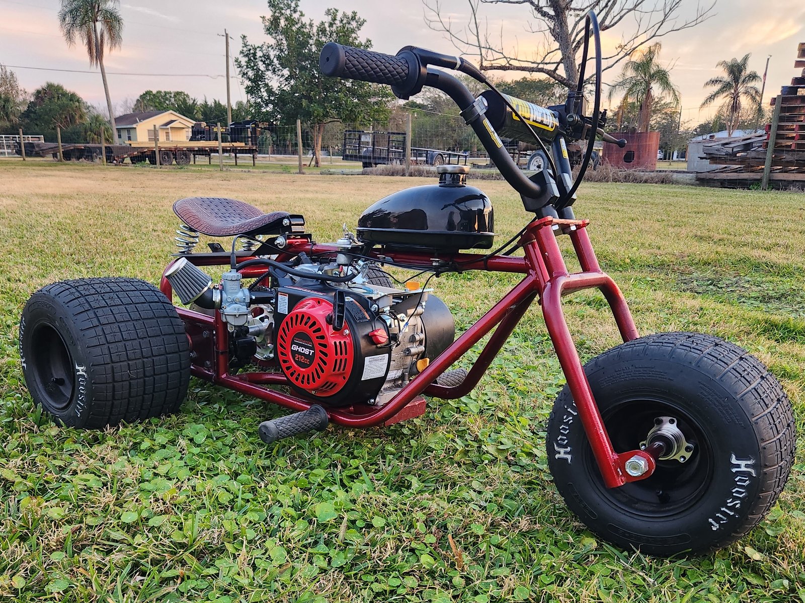 Trike frame clearance